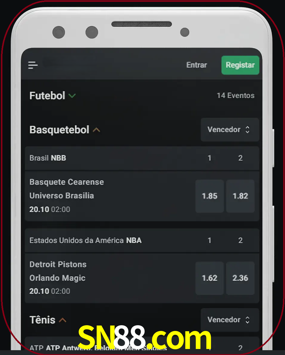 Aposte e assista aos esportes em formato ao vivo.
